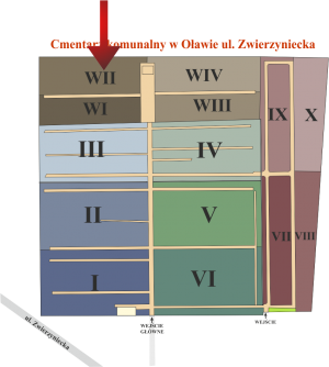 Brak mapy sektorowej