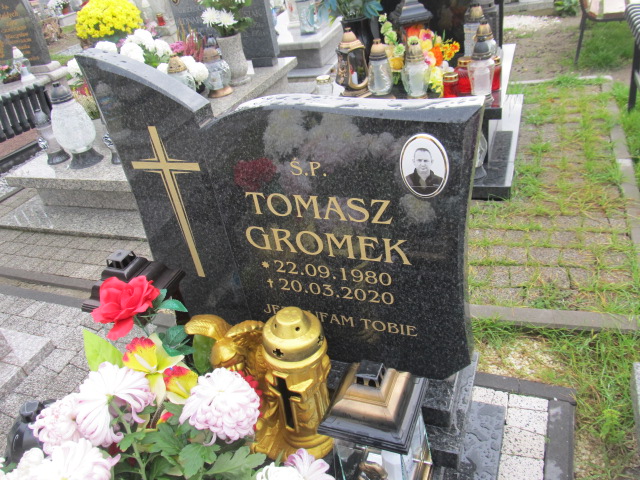 Tomasz Gromek 1980 Oława - Grobonet - Wyszukiwarka osób pochowanych