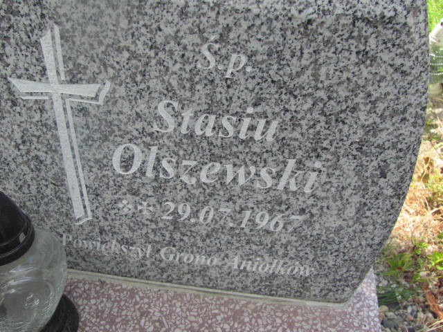 Stanisław Olszewski 1967 Oława - Grobonet - Wyszukiwarka osób pochowanych