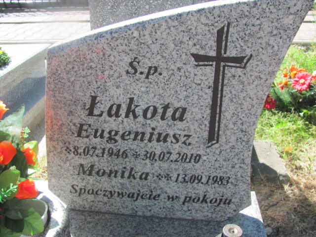 Eugeniusz Łakota 1946 Oława - Grobonet - Wyszukiwarka osób pochowanych
