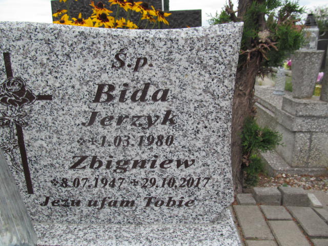 Zbigniew Bida 1947 Oława - Grobonet - Wyszukiwarka osób pochowanych