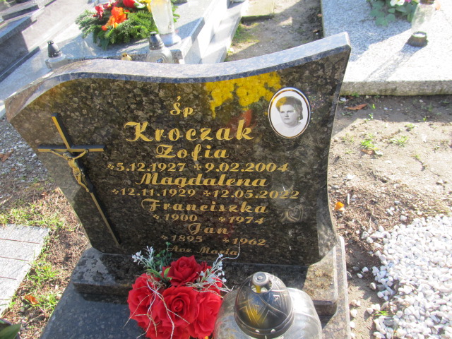 Jan Kroczak 1895 Oława - Grobonet - Wyszukiwarka osób pochowanych