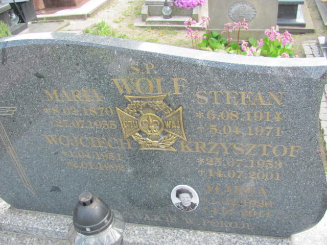 Maria Wolf 1870 Oława - Grobonet - Wyszukiwarka osób pochowanych