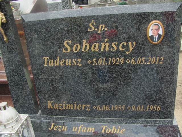 Tadeusz Sobański 1929 Oława - Grobonet - Wyszukiwarka osób pochowanych