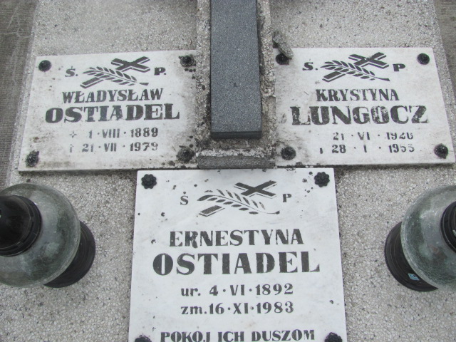 Krystyna Lungocz 1920 Oława - Grobonet - Wyszukiwarka osób pochowanych