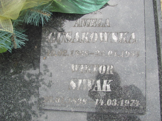 Aniela Gosakowska 1864 Oława - Grobonet - Wyszukiwarka osób pochowanych