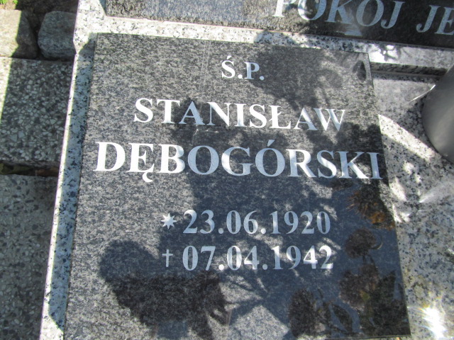Ryszard Dębogórski 1957 Oława - Grobonet - Wyszukiwarka osób pochowanych