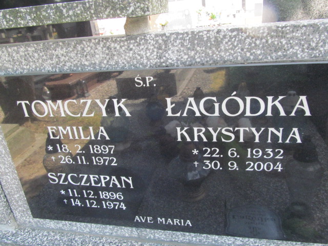 Szczepan Tomczyk 1896 Oława - Grobonet - Wyszukiwarka osób pochowanych