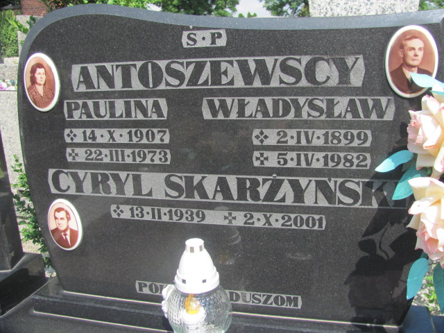 Zygmunt Antoszewski 1934 Oława - Grobonet - Wyszukiwarka osób pochowanych