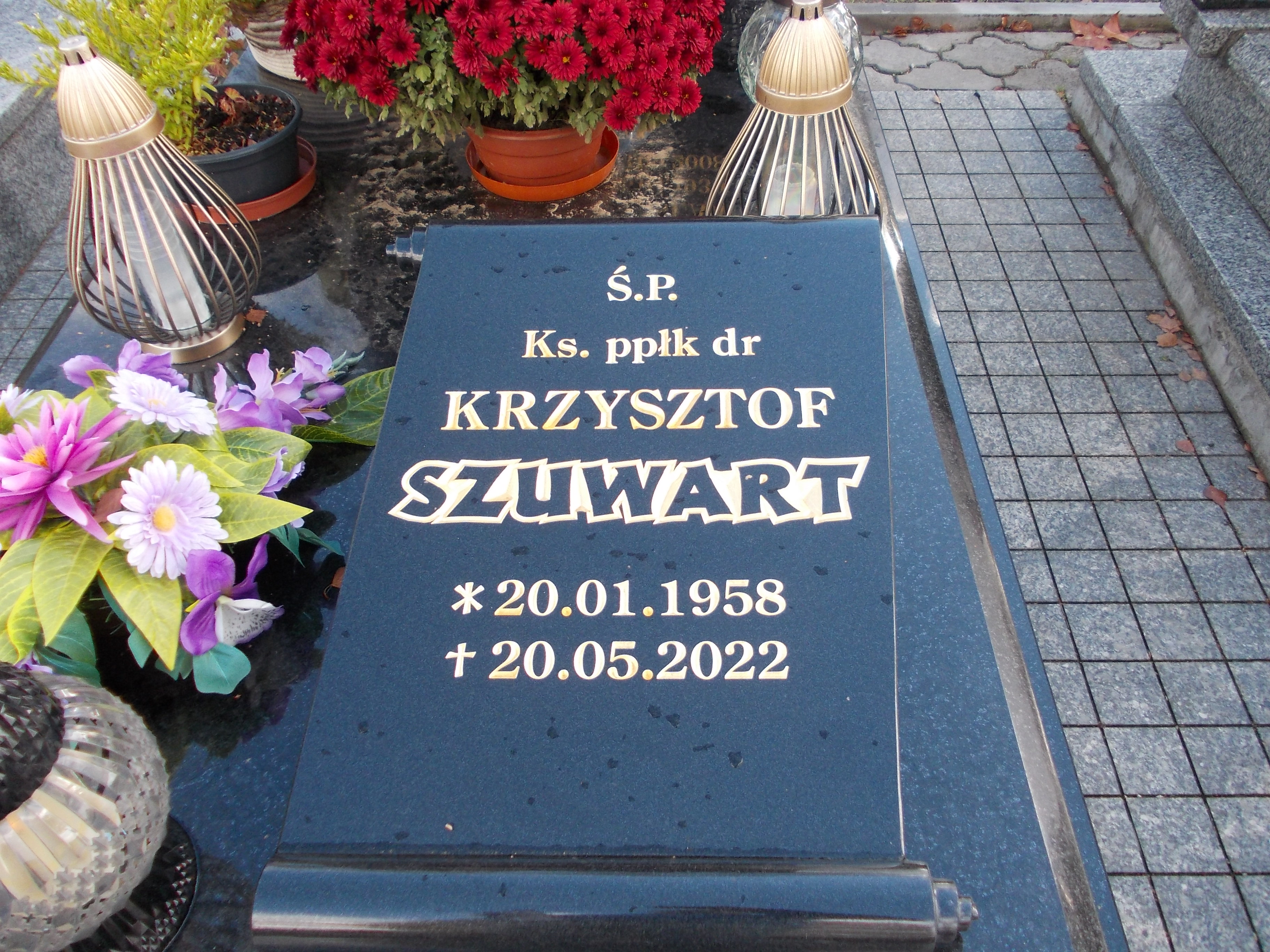 Krzysztof Szuwart 1958 Oława - Grobonet - Wyszukiwarka osób pochowanych