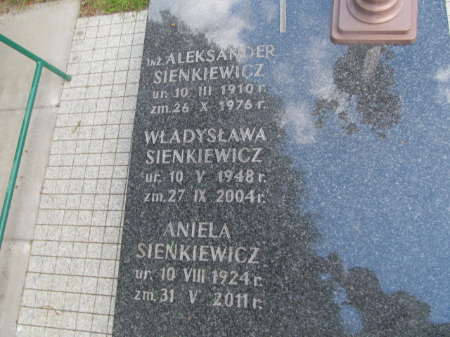 Aniela Sienkiewicz 1924 Oława - Grobonet - Wyszukiwarka osób pochowanych