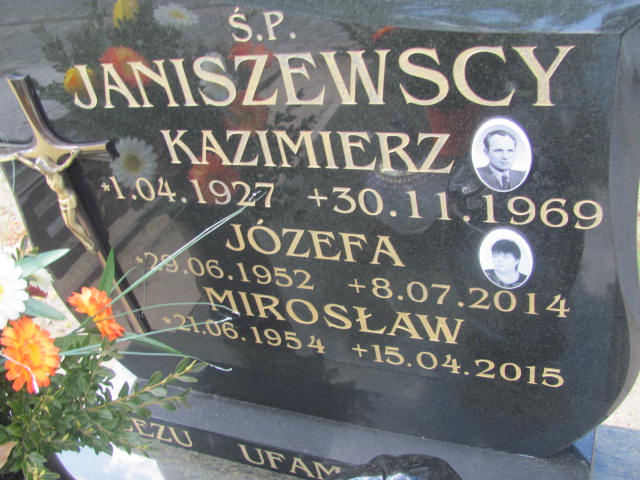 Kazimierz Janiszewski 1927 Oława - Grobonet - Wyszukiwarka osób pochowanych