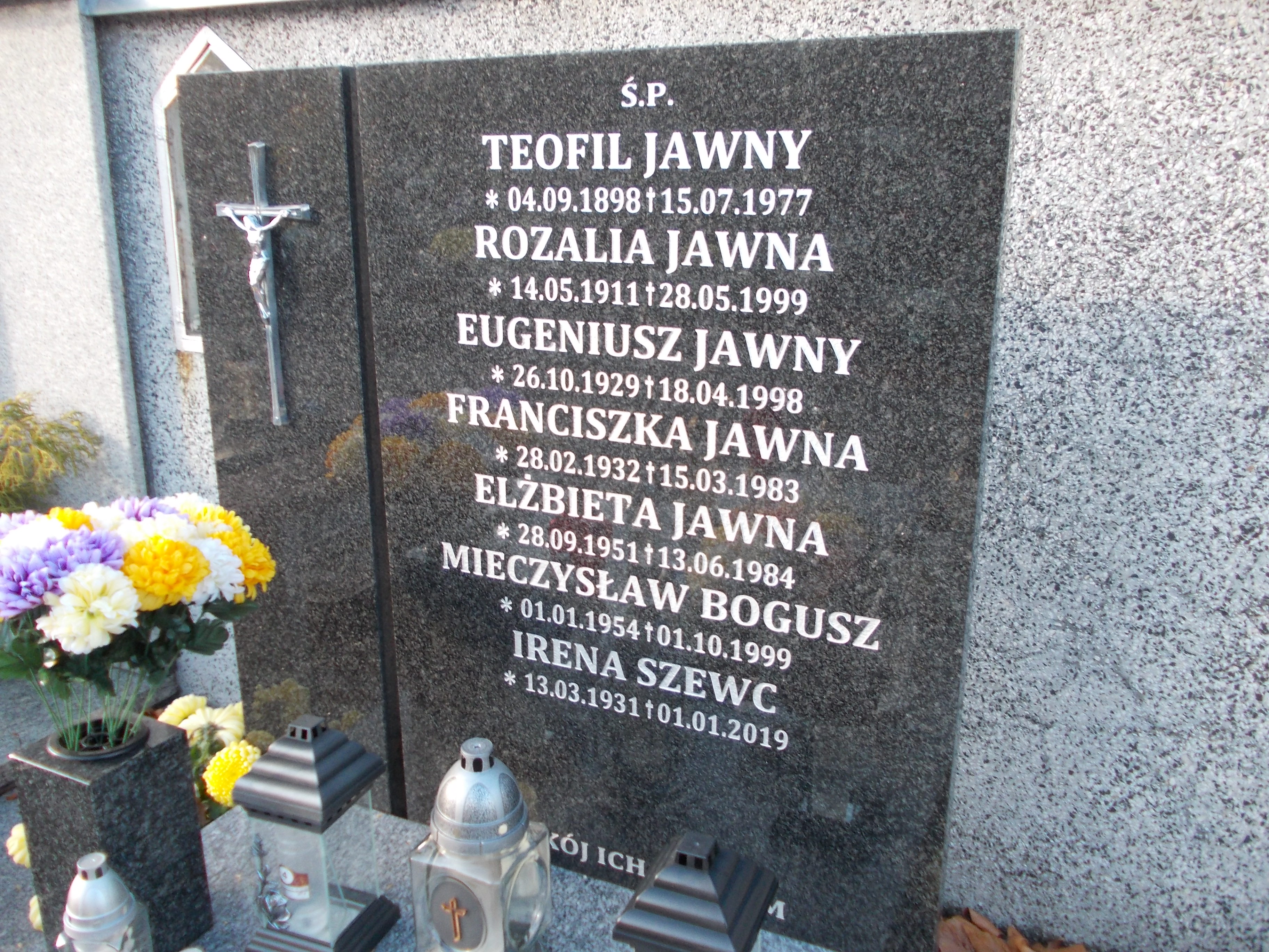 Irena Szewc 1931 Oława - Grobonet - Wyszukiwarka osób pochowanych