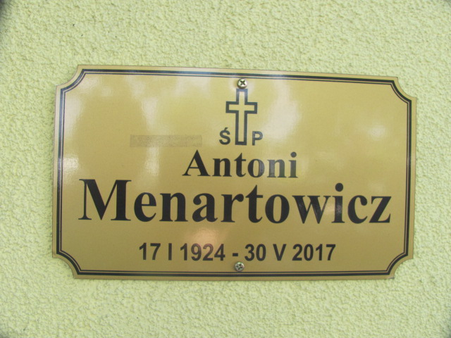 Stefania Menartowicz 1894 Oława - Grobonet - Wyszukiwarka osób pochowanych