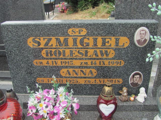 Anna Szmigiel 1925 Oława - Grobonet - Wyszukiwarka osób pochowanych