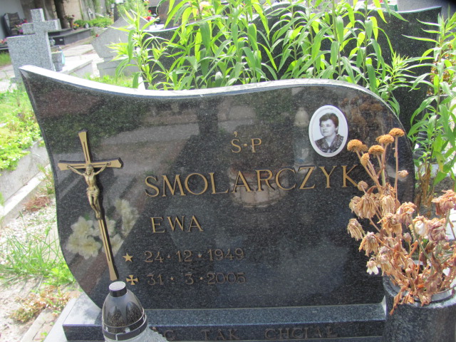 Ewa Smolarczyk 1949 Oława - Grobonet - Wyszukiwarka osób pochowanych