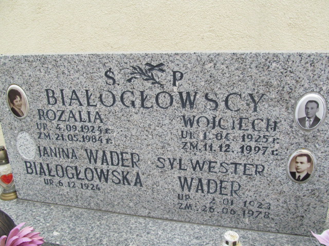 Wojciech Białogłowski 1924 Oława - Grobonet - Wyszukiwarka osób pochowanych