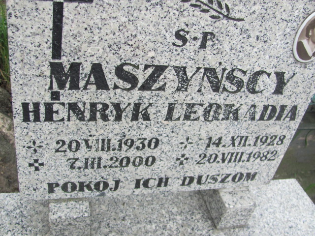 Leokadia Maszyńska 1928 Oława - Grobonet - Wyszukiwarka osób pochowanych
