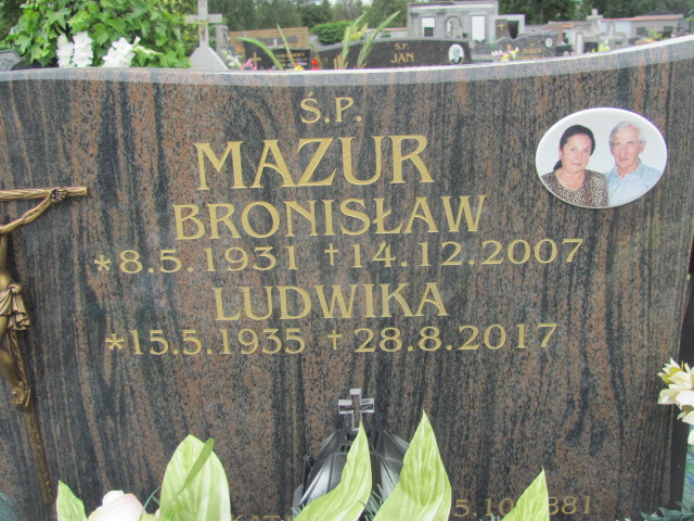 Bronisław Mazur 1931 Oława - Grobonet - Wyszukiwarka osób pochowanych