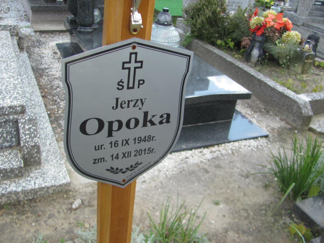 Jerzy Eugeniusz Opoka 1948 Oława - Grobonet - Wyszukiwarka osób pochowanych