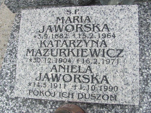 Katarzyna Mazurkiewicz 1904 Oława - Grobonet - Wyszukiwarka osób pochowanych