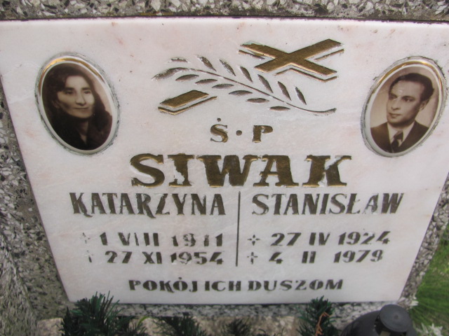 Katarzyna Siwak 1911 Oława - Grobonet - Wyszukiwarka osób pochowanych