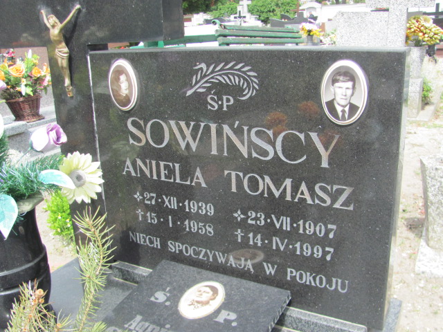 Agnieszka Sowińska 1908 Oława - Grobonet - Wyszukiwarka osób pochowanych