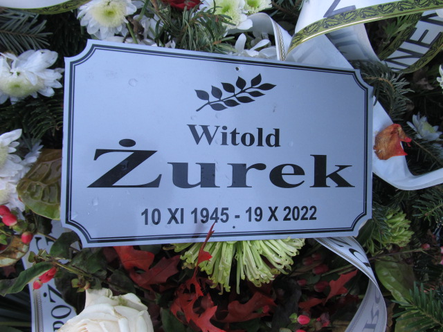 Witold Żurek 1945 Oława - Grobonet - Wyszukiwarka osób pochowanych