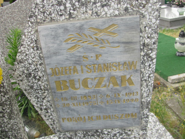 Józefa Buczak 1893 Oława - Grobonet - Wyszukiwarka osób pochowanych