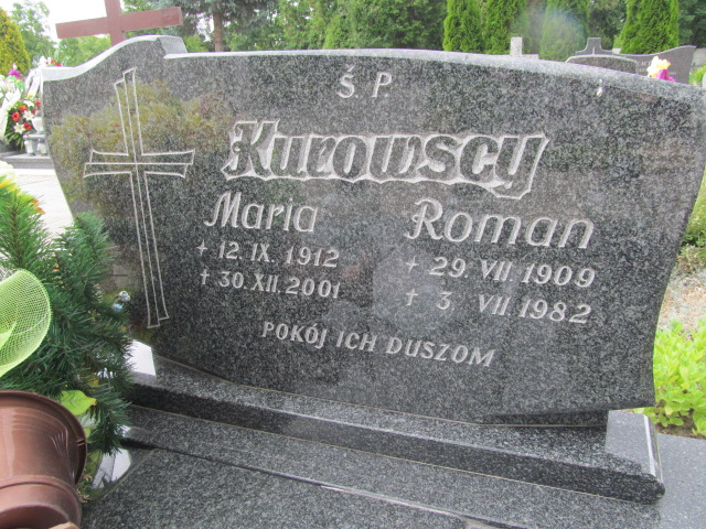 Maria Kurowska 1912 Oława - Grobonet - Wyszukiwarka osób pochowanych