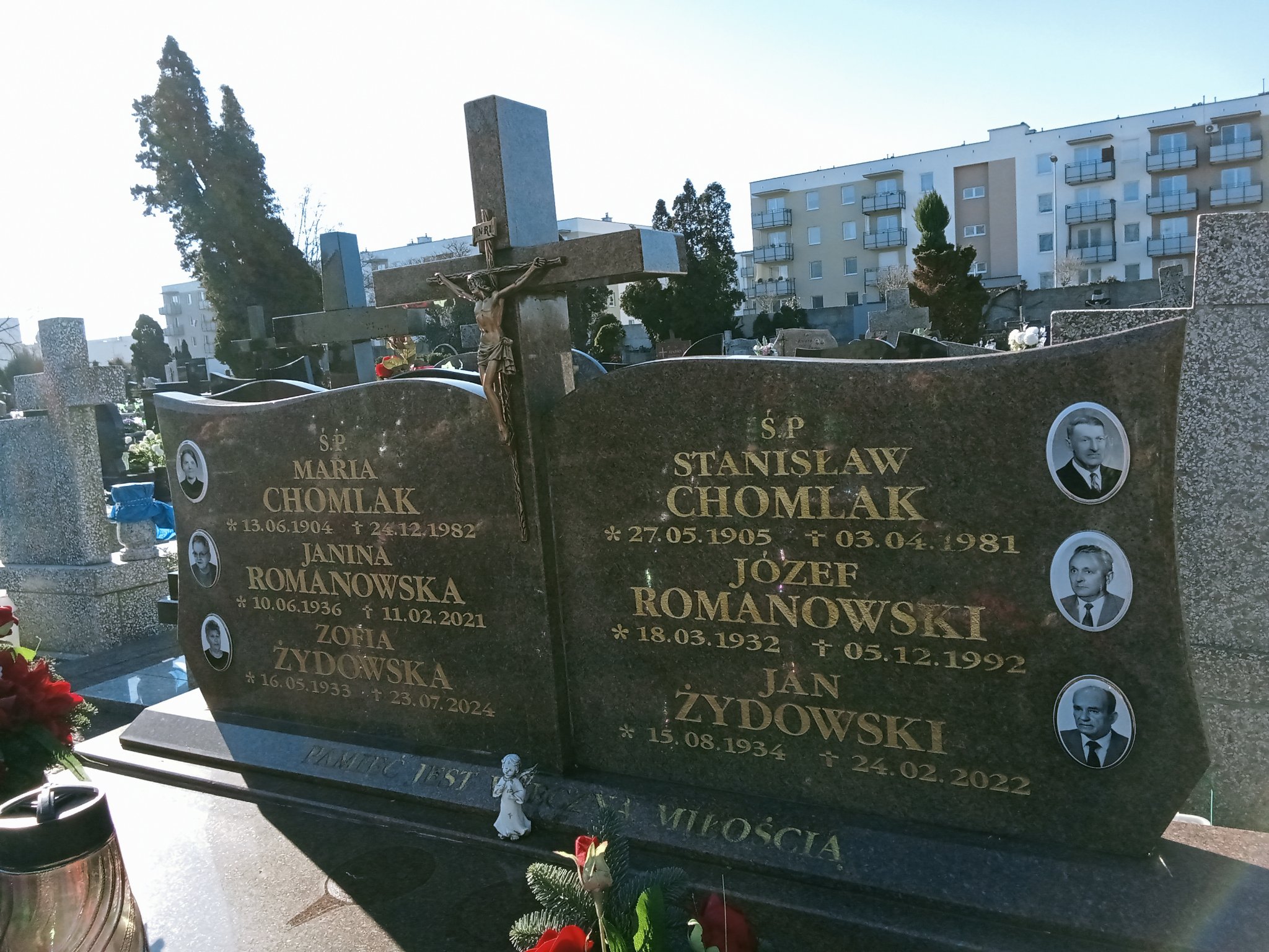Zofia Żydowska 1933 Oława - Grobonet - Wyszukiwarka osób pochowanych