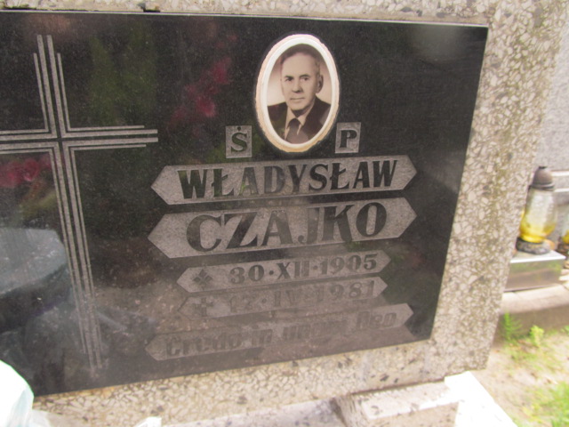 Władysław Czajko 1905 Oława - Grobonet - Wyszukiwarka osób pochowanych