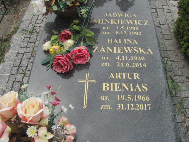Artur Roman Bienias  1966 Oława - Grobonet - Wyszukiwarka osób pochowanych