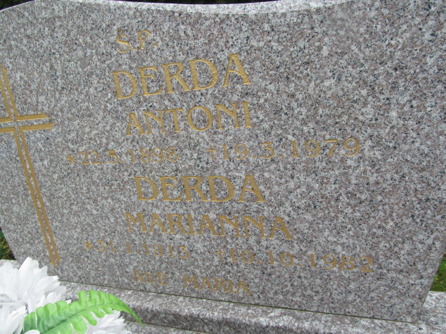 Antoni Derda 1898 Oława - Grobonet - Wyszukiwarka osób pochowanych