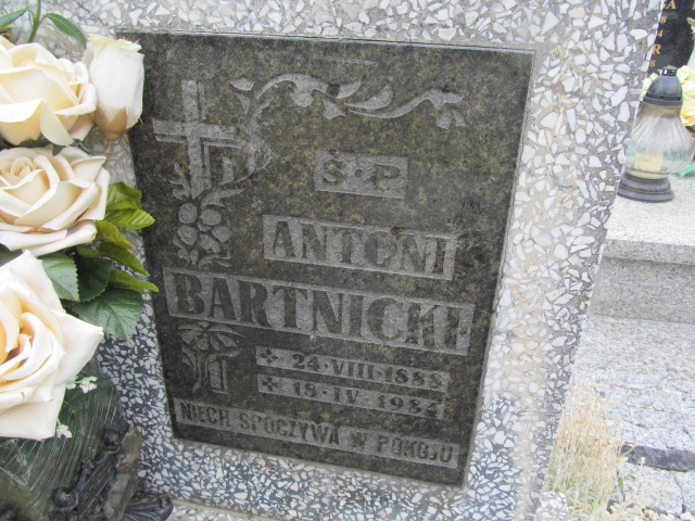 Antoni Bartnicki 1888 Oława - Grobonet - Wyszukiwarka osób pochowanych