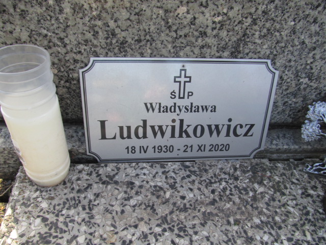 Władysława Ludwikowicz 1930 Oława - Grobonet - Wyszukiwarka osób pochowanych