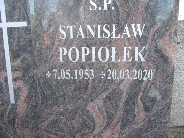 Stanisław Popiołek 1953 Oława - Grobonet - Wyszukiwarka osób pochowanych