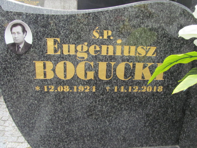 Eugeniusz Bogucki 1924 Oława - Grobonet - Wyszukiwarka osób pochowanych