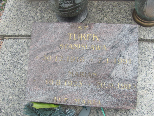 Stanisława Turek 1916 Oława - Grobonet - Wyszukiwarka osób pochowanych