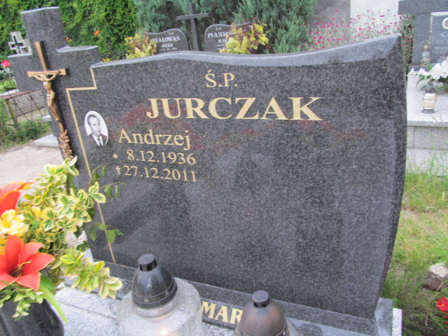 Andrzej Jurczak 1936 Oława - Grobonet - Wyszukiwarka osób pochowanych