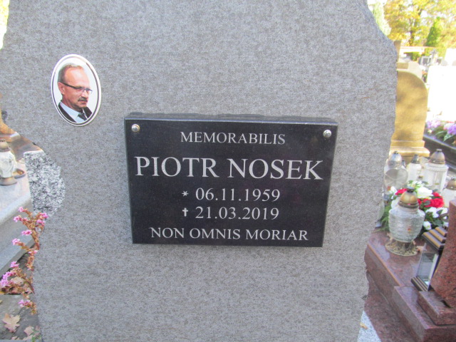 Piotr Nosek 1959 Oława - Grobonet - Wyszukiwarka osób pochowanych