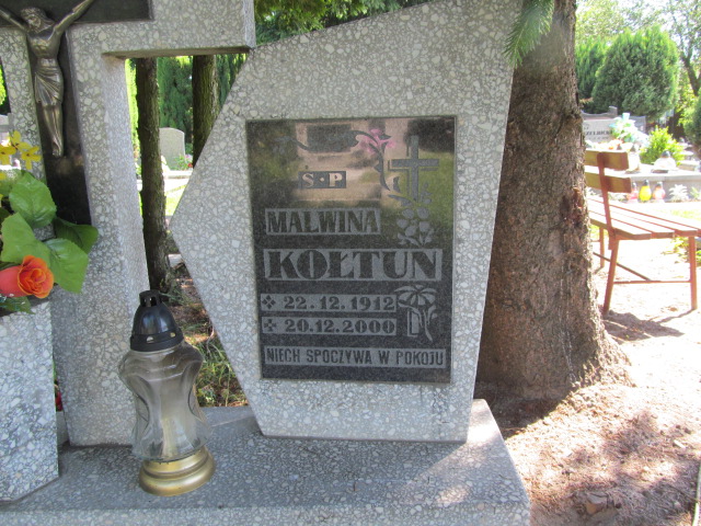 Malwina Kołtun 1912 Oława - Grobonet - Wyszukiwarka osób pochowanych