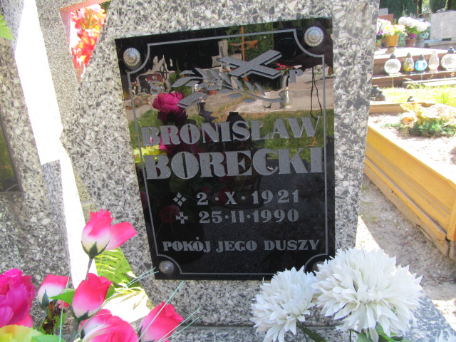 Bronisław Borecki 1921 Oława - Grobonet - Wyszukiwarka osób pochowanych