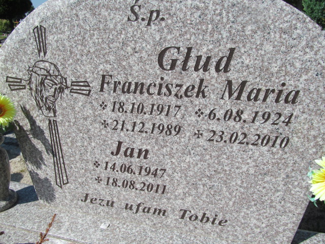 Franciszek Głud 1917 Oława - Grobonet - Wyszukiwarka osób pochowanych