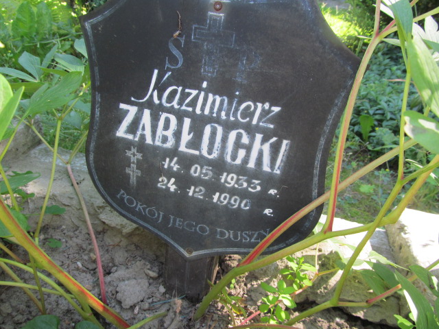 Kazimierz Zabłocki 1933 Oława - Grobonet - Wyszukiwarka osób pochowanych