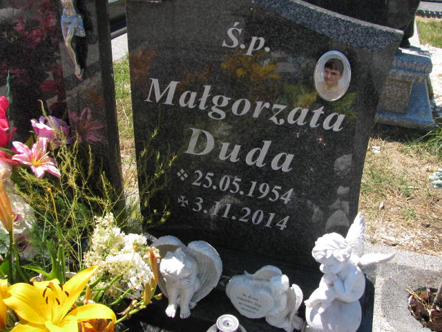 Małgorzata Maria Duda 1954 Oława - Grobonet - Wyszukiwarka osób pochowanych