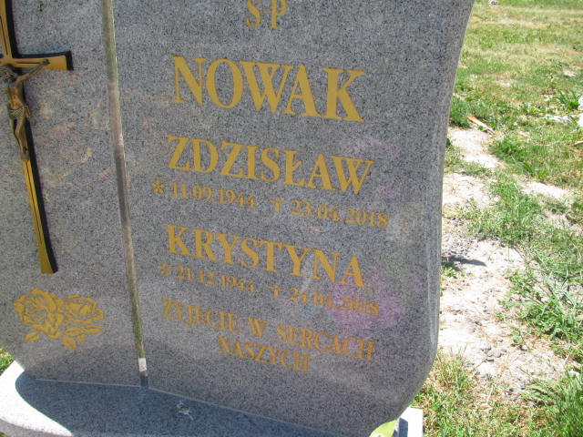 Krystyna Nowak 1944 Oława - Grobonet - Wyszukiwarka osób pochowanych