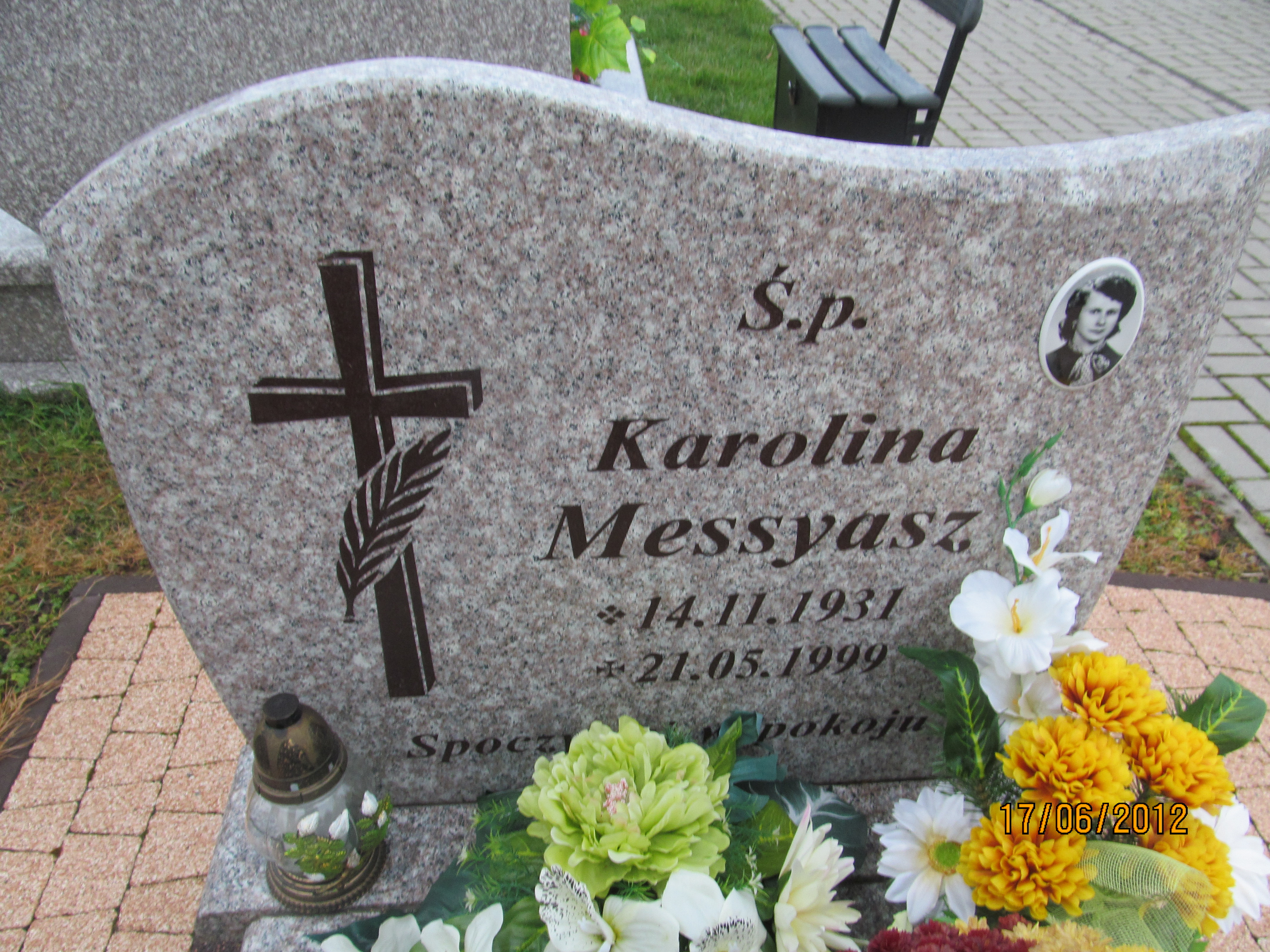 Karolina Messyasz 1931 Oława - Grobonet - Wyszukiwarka osób pochowanych