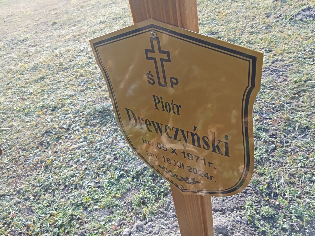 Piotr Drewczyński 1971 Oława - Grobonet - Wyszukiwarka osób pochowanych