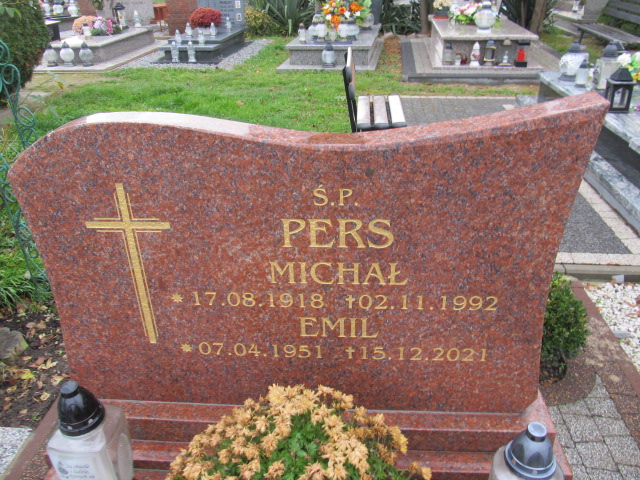 Michał Pers 1918 Oława - Grobonet - Wyszukiwarka osób pochowanych